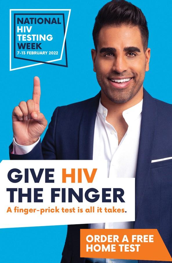 Give HIV the finger and get tested North Somerset Council
